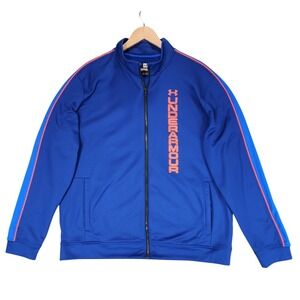 Under Armour Track Jacket sz‎ XXL Men Chamarra Unstoppable Essential Blue Orange